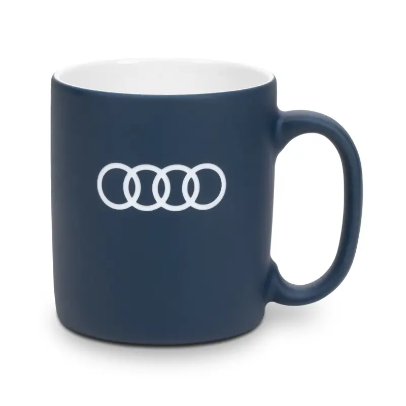 Original Audi Tasse Kaffeetasse Teetasse Kaffeebecher Porzellan blau 3292500400 Schneller Versand
