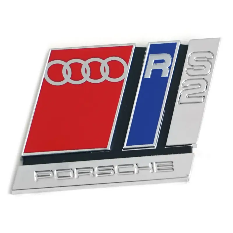 Direkt Vom Hersteller Original Audi RS2 Schriftzug hinten Heckklappe Logo Emblem Porsche 8A0853735A2ZZ