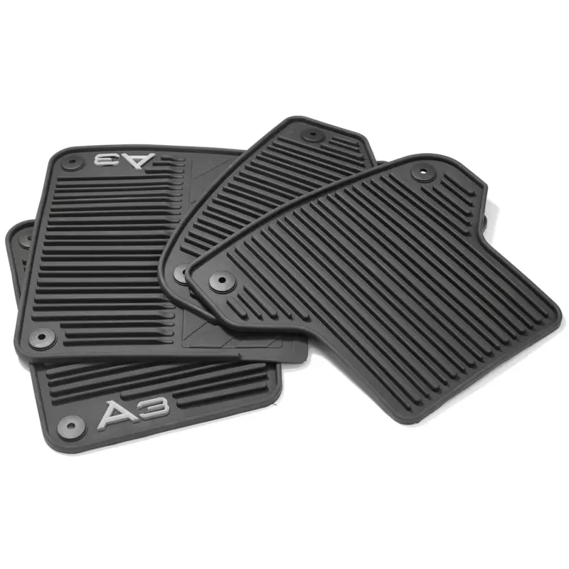 Original Audi A3 (8P) Sportback Gummifußmatten Monster Mats Gummi Matten 8P1061450041 Markenware