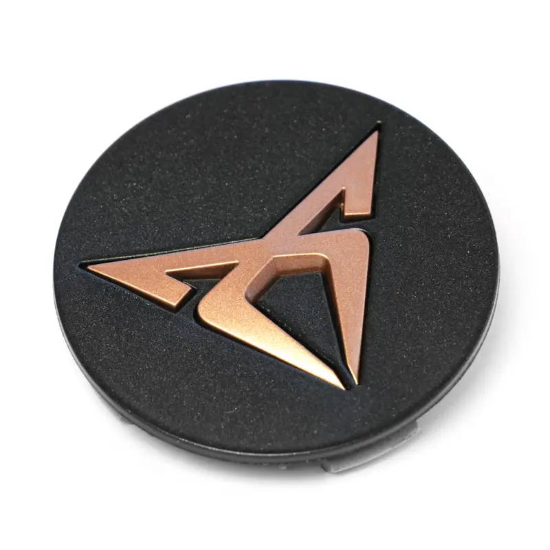 Original CUPRA Radzierkappe Nabenabdeckung Nabenkappe schwarz/kupfer 5FA601171AOXU Begrenztes Angebot