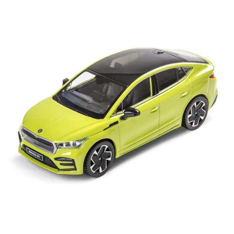 Original Skoda Enyaq Coupé RS 1:43 Modellauto grün Miniatur 5LE099300G6E Top-Seller