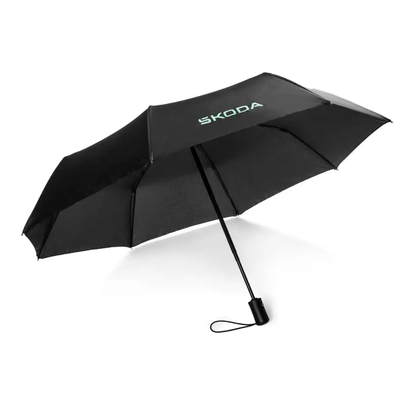 Jetzt Bestellen Original Skoda Taschenschirm Regenschirm Schirm schwarz 6U0087602