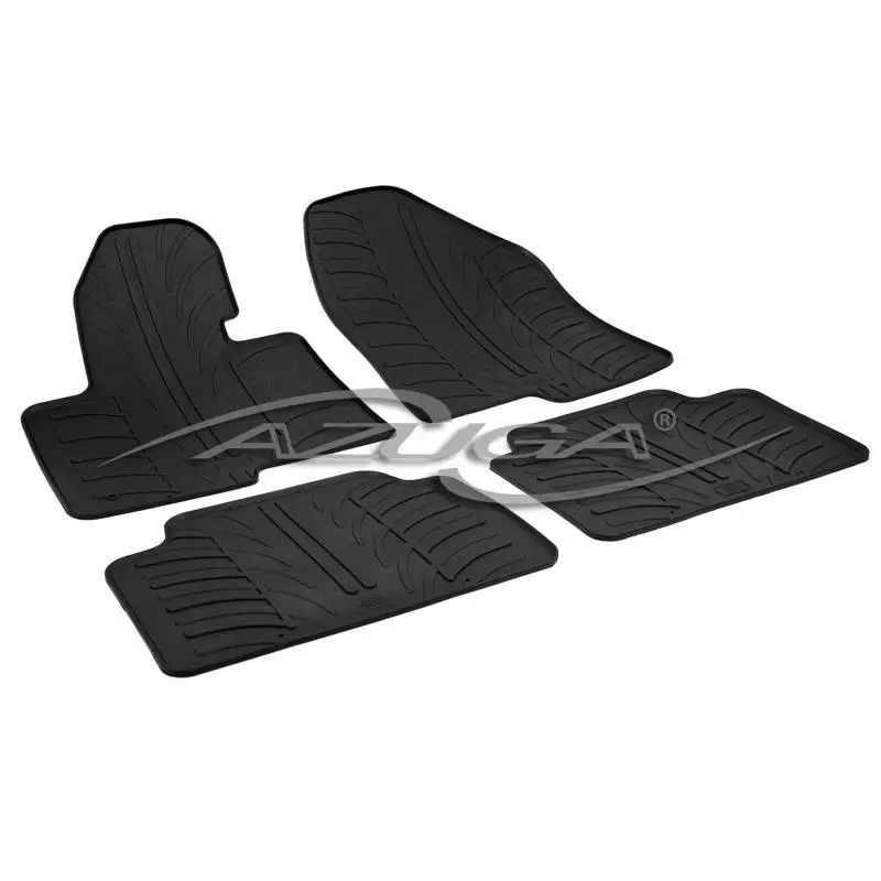 Letzte Chance Gummi-Fußmatten passend für Hyundai Santa Fe ab 9/2012-8/2018