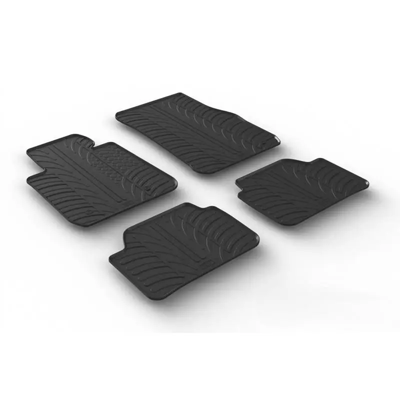 Gummi-Fußmatten passend für BMW 1er (F20/F21) ab 9/2011-8/2019 Neue Kollektion