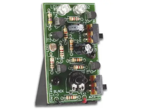 LED-Stroboskop mit 2 superhellen roten LEDs 9V MK148 Velleman Bausatz WHADDA WSL148 Preis Gesenkt