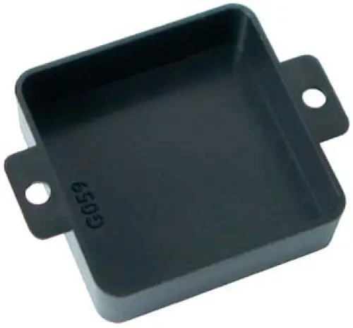 Aktuell Kunststoff Gehäuse G059 40 x 40 x 13 mm Vergussgehäuse Kemo