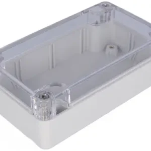 Sofort Bestellen Gehäuse 115 x 65 x 40mm G203C grau mit transparentem Deckel IP65