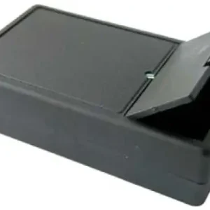 Kunststoff Gehäuse G01B mit Batteriefach schwarz 101 x 60 x 26 mm Kemo Wochenendangebot