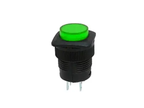 Begrenztes Angebot Drucktaster mit grüner LED Bleuchtung R1394B/G Velleman