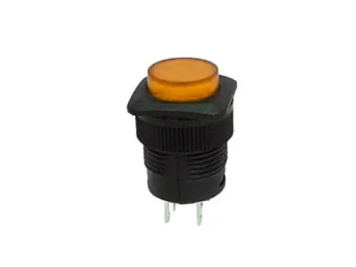 Drucktaster mit Orangener LED Bleuchtung R1394B/A Velleman Billig