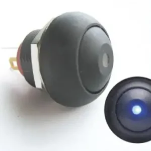 Drucktaster Taster R1396B mit blauer LED Beleuchtung Velleman Saisonangebot