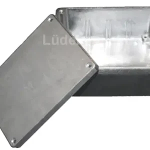 Nur Heute Gehäuse Alu G115 IP65 hohe Schirmdämpfung 148 x 108 x 75mm