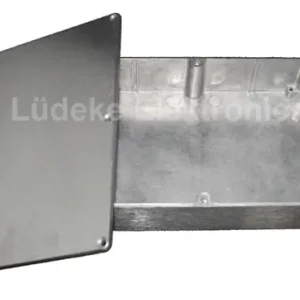 Neu Im Sortiment Gehäuse Alu G124 IP65 hohe Schirmdämpfung 222 x 146 x 55mm Velleman