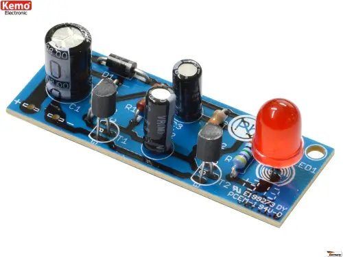Beliebt LED Jumbo Flasher Blinker 6V - 12V B186 Kemo Bausatz