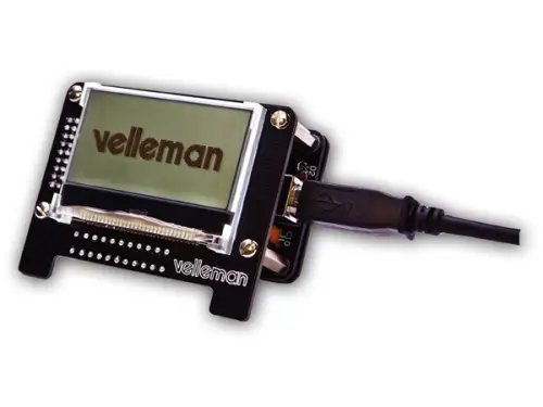 USB LED / LCD Anzeige Message Board K8101 Velleman Bausatz Preis Gesenkt