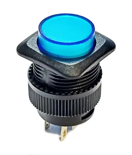 Druckschalter Blaue LED Leuchte R1394A/B Velleman Billig
