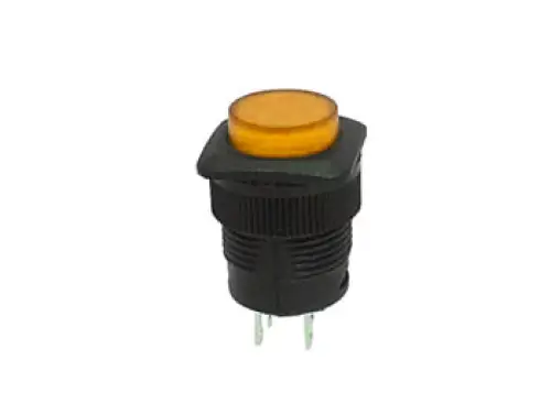 Druckschalter Orange LED Leuchte R1394A/A Velleman Kracherpreis