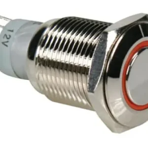 Druckschalter Raster R1610O 0,5A/230V SPDT orange beleuchtet Velleman Rabatt