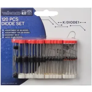 Diodensortiment Diodenset Dioden 120 Stück verschieden K/DIODE1 Velleman Meistverkauft