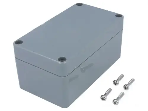 ABS Kunststoff Gehäuse G308 IP65 grau 115 x 65 x 55mm Garantierte Lieferung