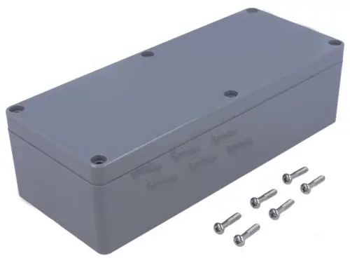 Beliebt ABS Kunststoff Gehäuse G346 IP65 grau 195 x 80 x 55mm