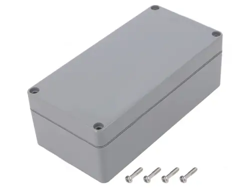 ABS Kunststoff Gehäuse G368 IP65 grau 160 x 80 x 55mm Jetzt Kaufen
