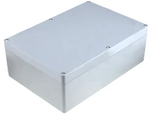Abverkauf ABS Kunststoff Gehäuse G378 IP65 grau 265 x 185 x 95mm