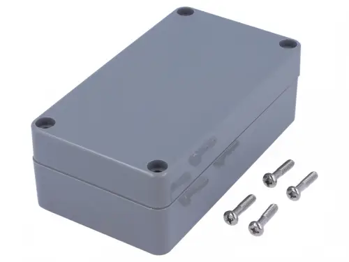 Sofort Bestellen Gehäuse Kunststoff G304 IP65 ABS dunkelgrau 115 x 65 x 40mm