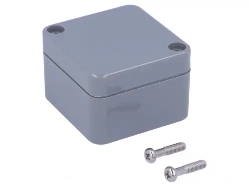 Kunststoff ABS Gehäuse G362 IP65 grau 52 x 50 x 35mm Meistverkauft