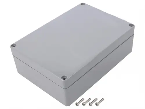 Kracherpreis Kunststoff Gehäuse grau G313 IP65 171 x 121 x 55mm