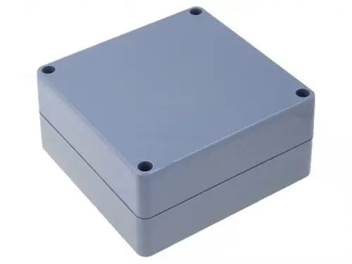 Direktkauf Kunststoff Gehäuse grau G386 IP65 grau 120 x 120 x 60mm