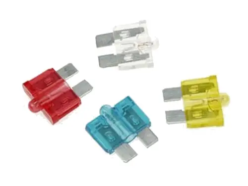 Meistverkauft KFZ Standard Flachstecksicherung 19mm Sicherung mit Defekterkennung Lampe 3A 5A 7,5A 10A 15A 20A ...