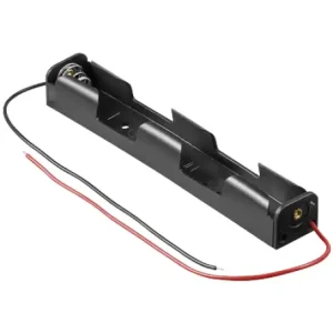 Batteriehalter 2x Mignon AA mit Anschlusskabel Kunststoff Nur Für Kurze Zeit
