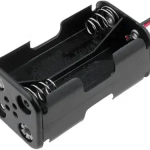 Markenware Batteriehalter 4x AA Mignonzelle mit Kabelanschluss