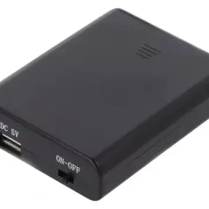 Batteriehalter 4x Mignon AA inkl Schalter und USB Anschluss BH341USB Sale