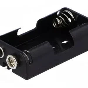 Expressversand Batteriehalter Akkuhalter für 2 x Mignon AA Zelle mit Druckknopfanschluss 2xUM3R / BH-321-1B