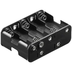 Begrenztes Angebot Batteriehalterung für 10x Mignon AA Batterien BH AA 10xD (5/5)