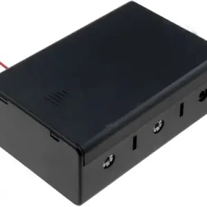Letzte Chance Batteriehalter Gehäuse mit Deckel und Kabel für 3x D Mono Zelle