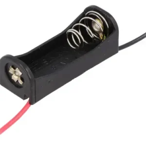 Batteriehalter für 1xLady N R1 23A A23 V23GA mit Leitung / Kabelanschluss BH N 1xL (1) BH-511-3A Markenware