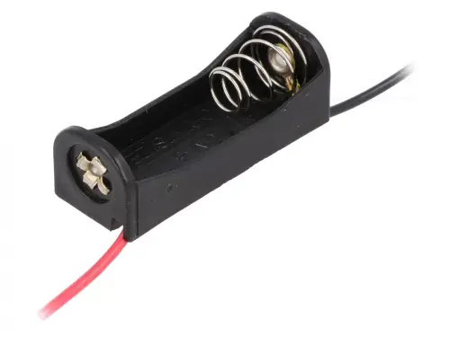 Batteriehalter für 1xLady N R1 23A A23 V23GA mit Leitung / Kabelanschluss BH N 1xL (1) BH-511-3A Markenware