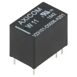 TE Connectivity Axicom Subminiatur Relais Kunststoff 12V DC max 2A V23101-D0006-A201 Jetzt Bestellen