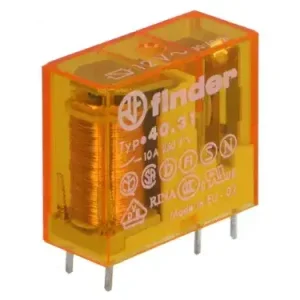 Super-Preis Finder Relais 12V AC Typ 40.31.8.012.0000 max 10A 1x UM Wechselkontakte