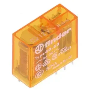 Finder Relais 12V AC Typ 40.52.8.012.0000 max 8A 2x UM Wechselkontakte Nur Für Kurze Zeit