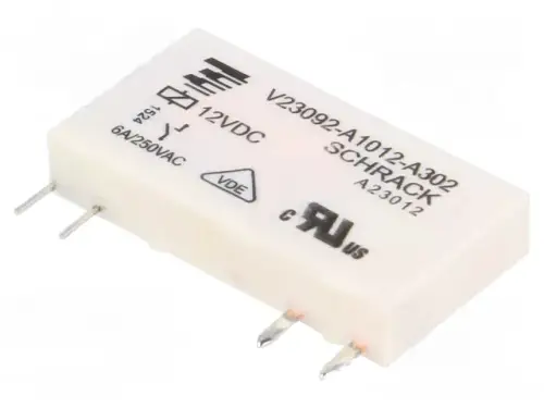 Top-Angebot Relais Lastrelais Flachrelais 12V DC max 6A V23092-A1012-A302
