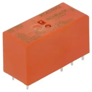 Letzte Chance TE connectivity/Schrack Relais 12V DC max 8A/250V AC 2x UM (2x Wechselkontakte) RT424012