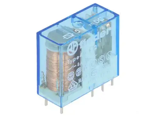 Abverkauf Finder Relais 5V DC 40.52.9.005.000 2x Wechselkontakt max 8A / 250V AC
