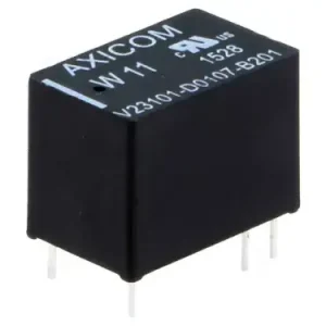 TE Connectivity Axicom W11 Subminiatur Relais Kunststoff 24V DC max 1,25A V23101-D0107-B201 Rabatt