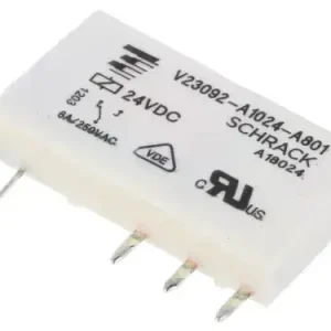 Heißes Angebot TE connectivity/Schrack Flachrelais Relais 24V DC max 6A/250V AC 1x UM (1x Wechselkontakte) V2309...