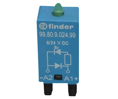 Finder 6V - 24V LED Sicherungs Modul EMV 99.80.9.024.99 Top-Seller