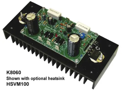 Rippen Kühlkörper für Bausatz / Modul K8060 / VM100 Velleman Schneller Versand